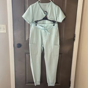 Mandala Ice Mint Green Women's Jogger set